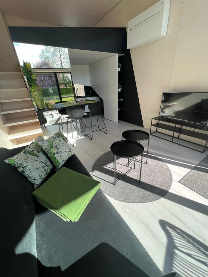 Koda Loft - Urlaub Im Tiny House Bodensee Lauterach Eksteriør bilde