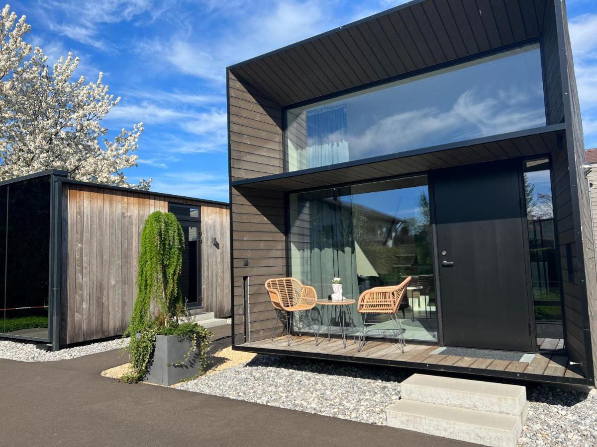 Koda Loft - Urlaub Im Tiny House Bodensee Lauterach Eksteriør bilde